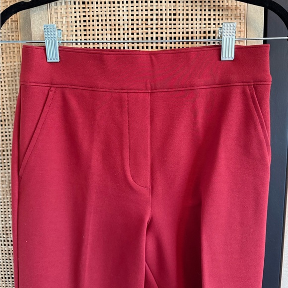 SPANX ponte’ top and pant set. Red, size S. - Picture 8 of 14